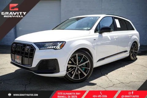 White 2020 Audi SQ7 Prestige for sale in Roswell, GA
