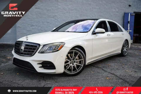 Black 2018 Mercedes-Benz S-Class S 560 for sale in Roswell, GA