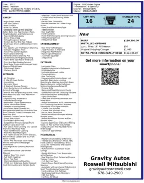 Another view of 2022 Maserati Quattroporte Modena Q4 for sale in Roswell, GA at Gravity Autos Roswell