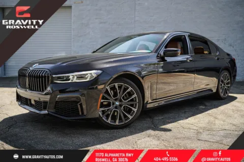 Black 2022 BMW 7 Series 740i for sale in Roswell, GA
