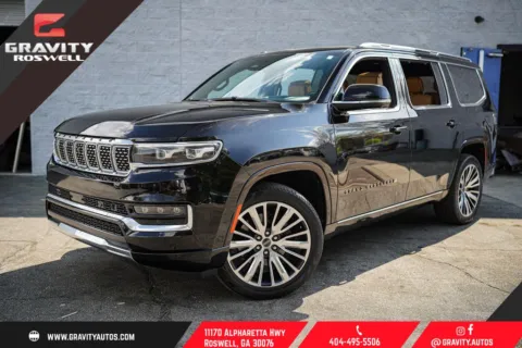 Black 2023 Jeep Grand Wagoneer Series III for sale in Roswell, GA