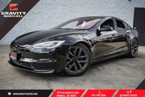Black 2022 Tesla Model S Plaid for sale in Roswell, GA