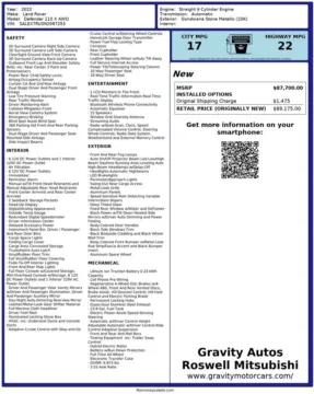 Another view of 2022 Land Rover Defender 110 X for sale in Roswell, GA at Gravity Autos Roswell