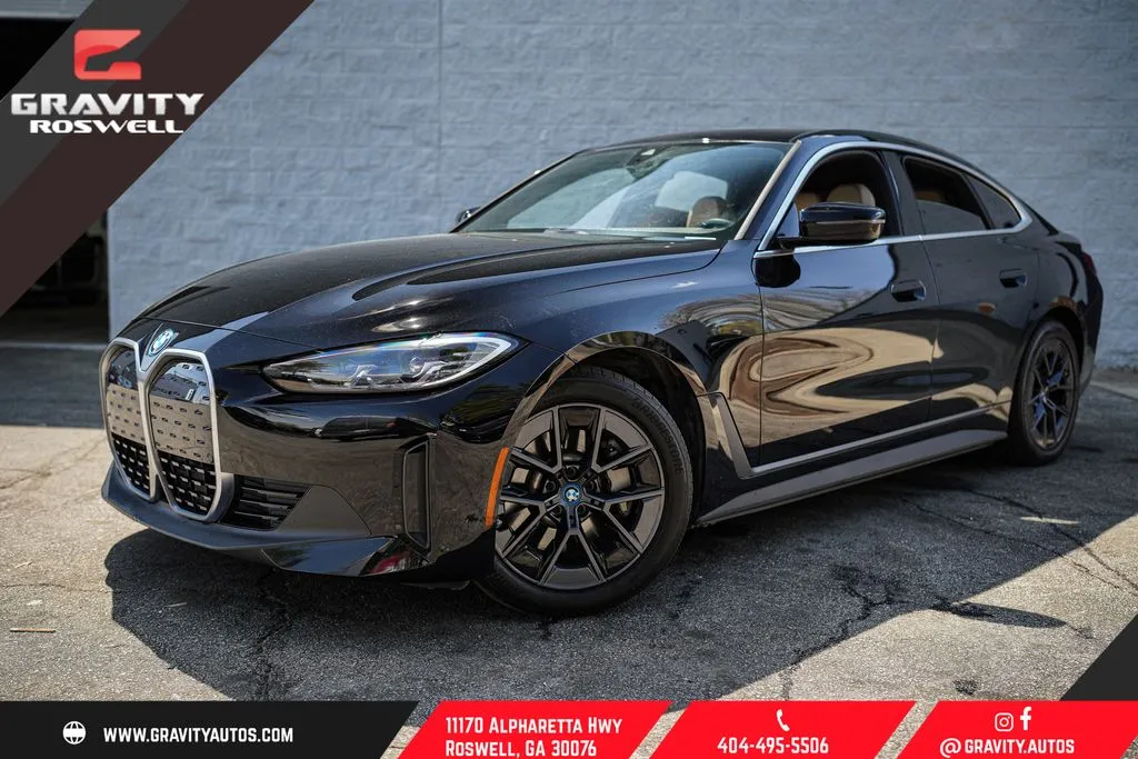 Black 2023 BMW i4 eDrive40 for sale in Roswell, GA