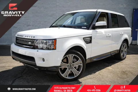 White 2012 Land Rover Range Rover Sport Supercharged for sale in Roswell, GA