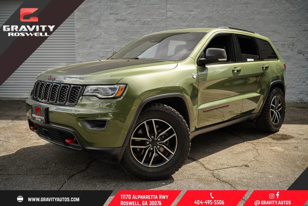 Green 2020 Jeep Grand Cherokee Trailhawk for sale in Roswell, GA