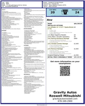 Another view of 2025 BMW X7 xDrive40i for sale in Roswell, GA at Gravity Autos Roswell