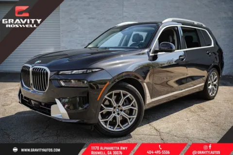 Black 2025 BMW X7 xDrive40i for sale in Roswell, GA