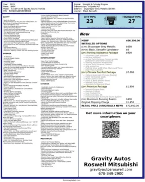 Another view of 2025 BMW X5 sDrive40i for sale in Roswell, GA at Gravity Autos Roswell