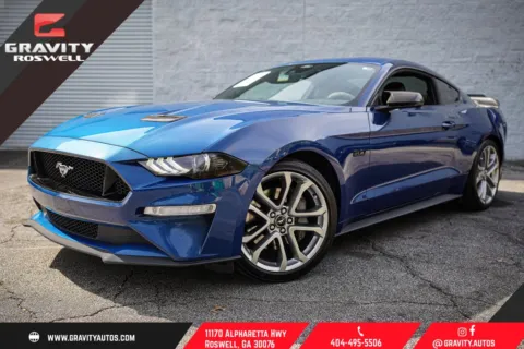 Blue 2023 Ford Mustang GT Premium for sale in Roswell, GA