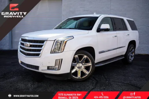 White 2016 Cadillac Escalade Luxury for sale in Roswell, GA