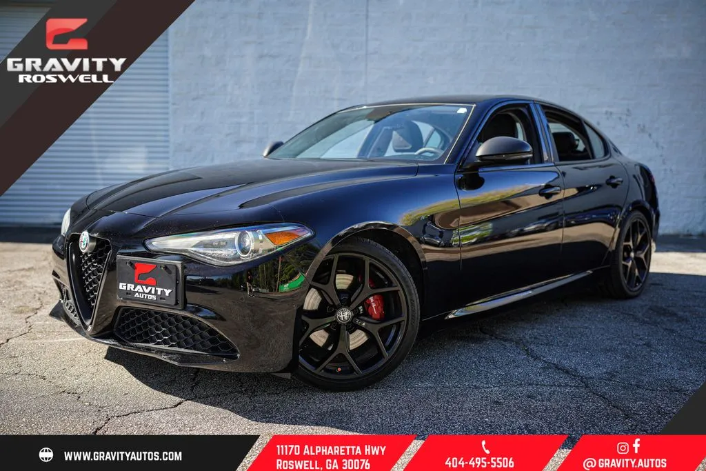 Black 2019 Alfa Romeo Giulia for sale in Roswell, GA