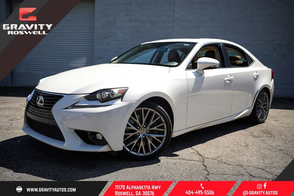 White 2016 Lexus IS 200t for sale in Roswell, GA