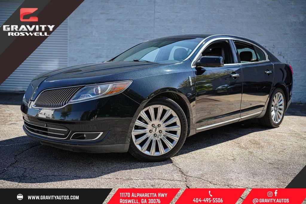 Blue 2014 Lincoln MKS for sale in Roswell, GA