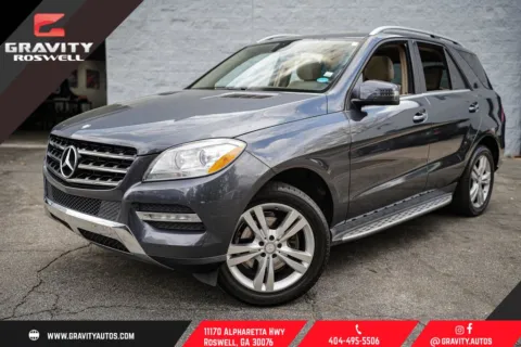 Black 2015 Mercedes-Benz M-Class ML 350 for sale in Roswell, GA