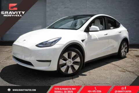White 2023 Tesla Model Y Long Range for sale in Roswell, GA