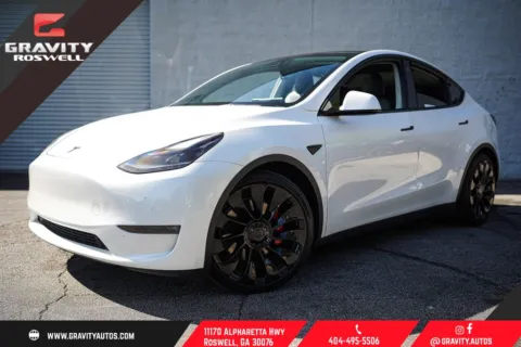 White 2022 Tesla Model Y Performance for sale in Roswell, GA