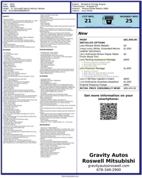 Another view of 2024 BMW X7 xDrive40i for sale in Roswell, GA at Gravity Autos Roswell