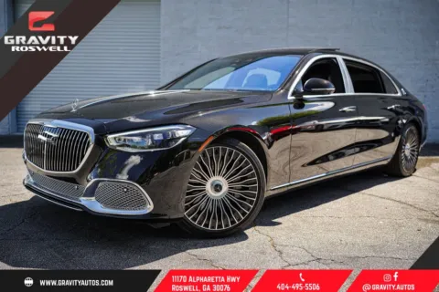 Black 2023 Mercedes-Benz S-Class Maybach S 680 for sale in Roswell, GA