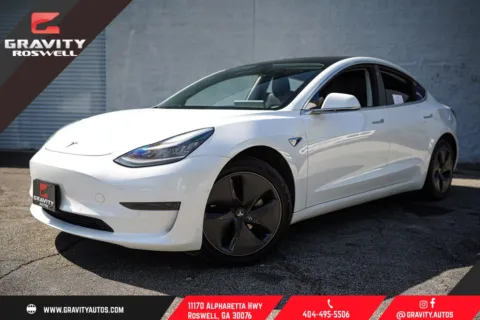 White 2020 Tesla Model 3 Standard Range Plus for sale in Roswell, GA