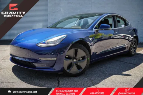 Blue 2019 Tesla Model 3 Long Range for sale in Roswell, GA