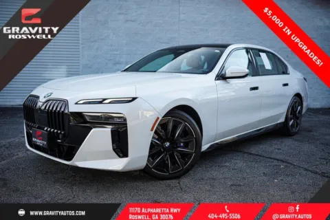 White 2023 BMW 7 Series 740i for sale in Roswell, GA