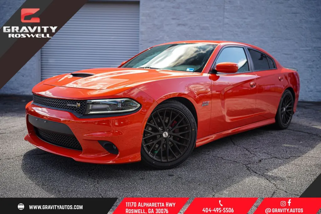 Orange 2017 Dodge Charger R/T Scat Pack for sale in Roswell, GA