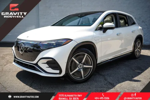Black 2023 Mercedes-Benz EQS 580 for sale in Roswell, GA