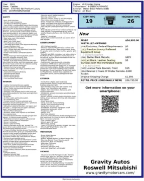 Another view of 2024 Cadillac XT6 Premium Luxury for sale in Roswell, GA at Gravity Autos Roswell