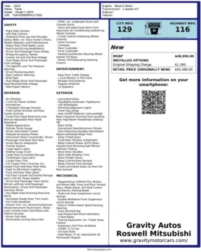 Another view of 2023 Tesla Model Y Long Range for sale in Roswell, GA at Gravity Autos Roswell