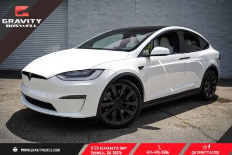 White 2022 Tesla Model X Plaid for sale in Roswell, GA