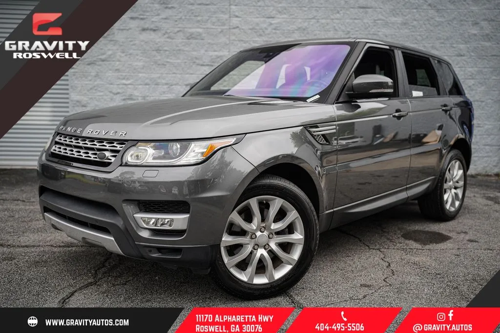 Green 2016 Land Rover Range Rover Sport 3.0L V6 Supercharged HSE for sale in Roswell, GA
