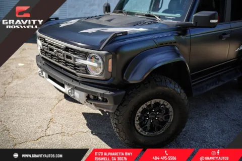 Photos of 2023 Ford Bronco Raptor for sale in Roswell, GA at Gravity Autos Roswell