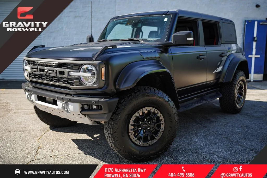 Black 2023 Ford Bronco Raptor for sale in Roswell, GA