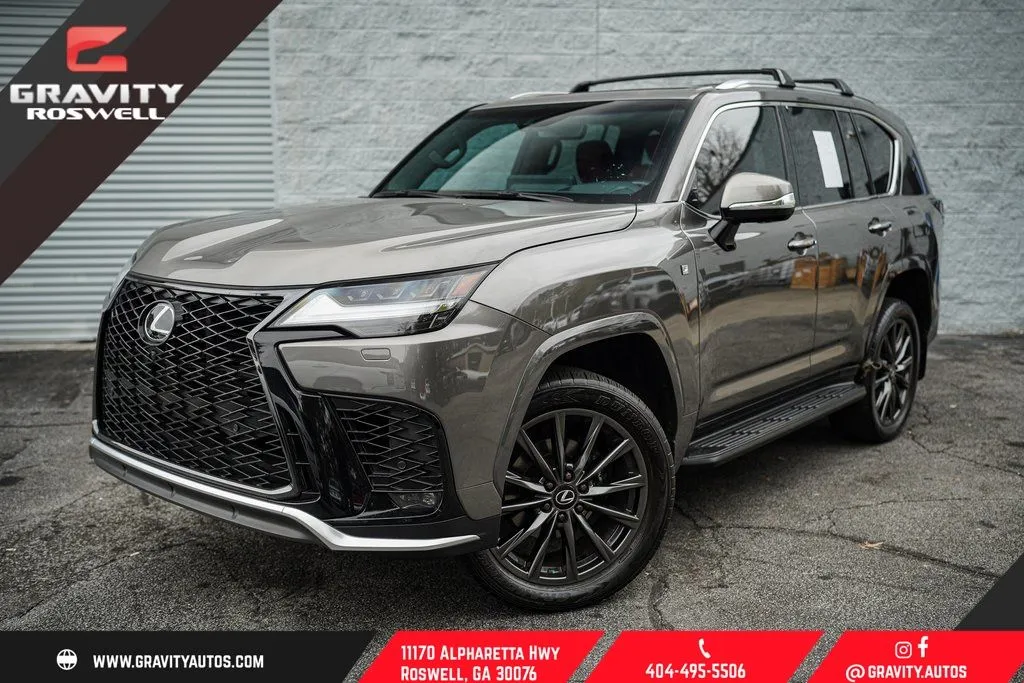 Gray 2023 Lexus LX 600 F SPORT for sale in Roswell, GA