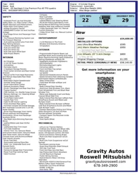Another view of 2023 Lexus ES 350 for sale in Roswell, GA at Gravity Autos Roswell