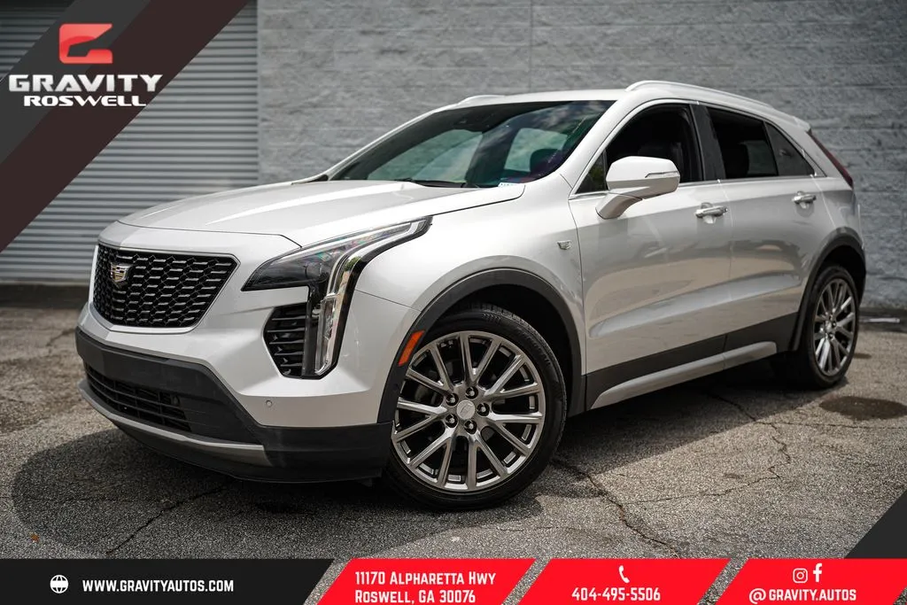 Silver 2019 Cadillac XT4 Premium Luxury for sale in Roswell, GA