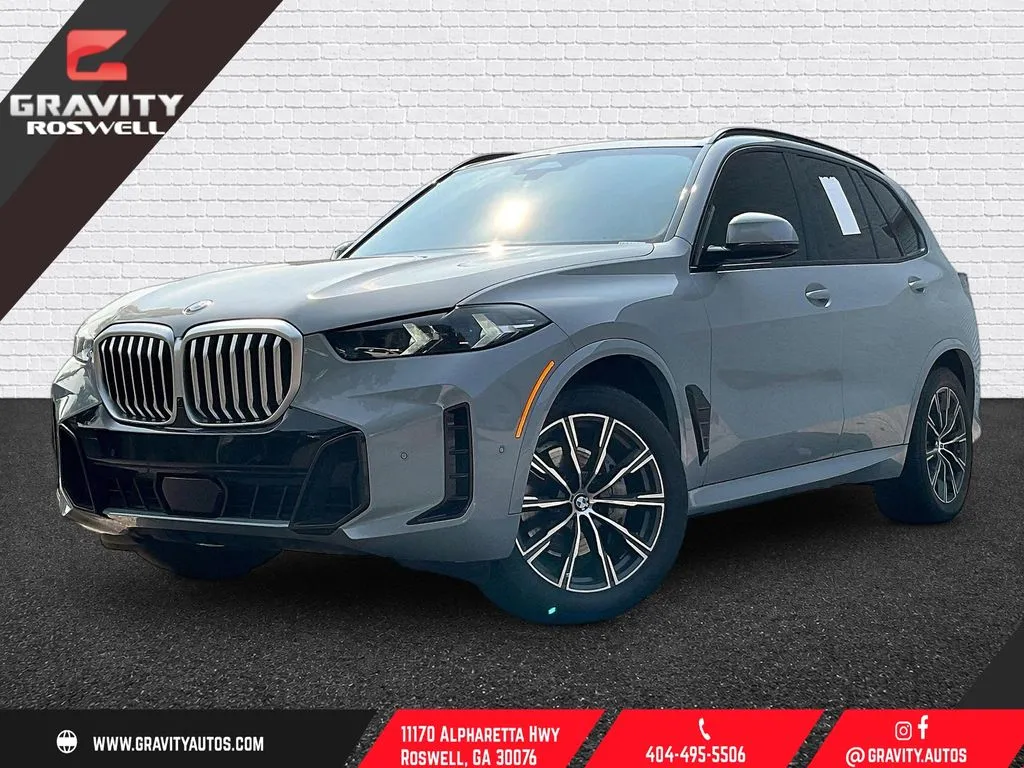 Gray 2024 BMW X5 xDrive40i for sale in Roswell, GA