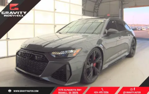 Black 2021 Audi RS 6 4.2 for sale in Roswell, GA