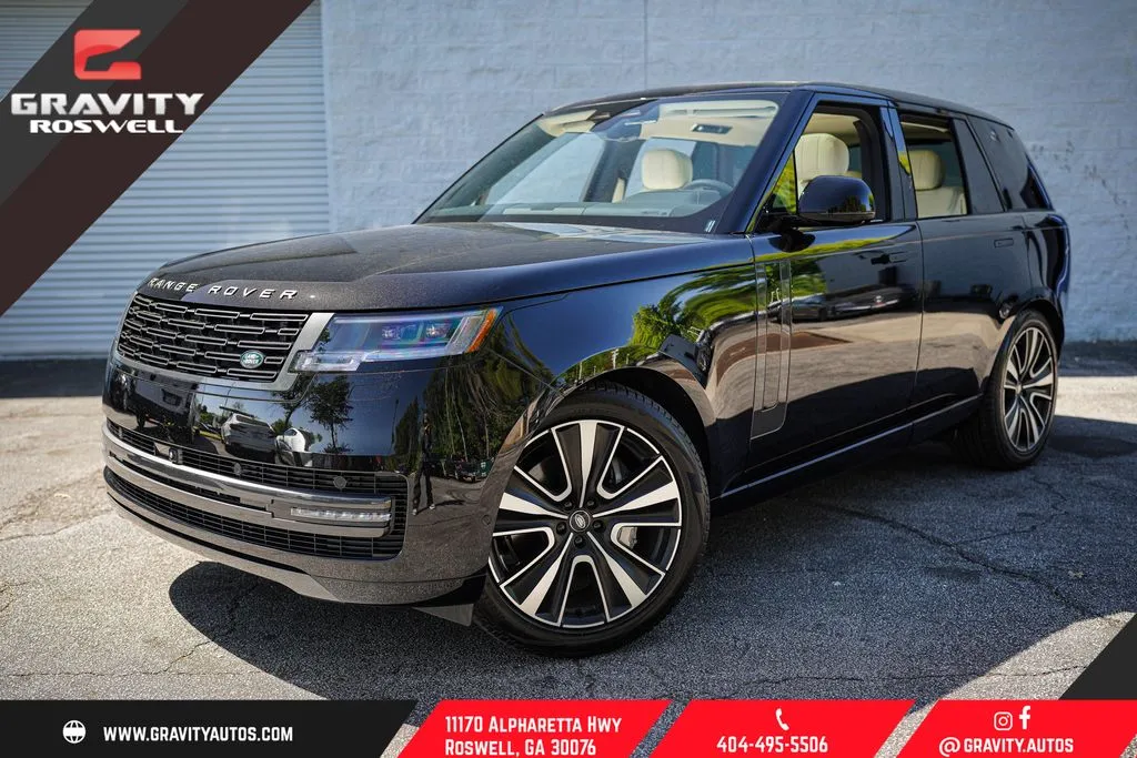 Black 2025 Land Rover Range Rover SE for sale in Roswell, GA