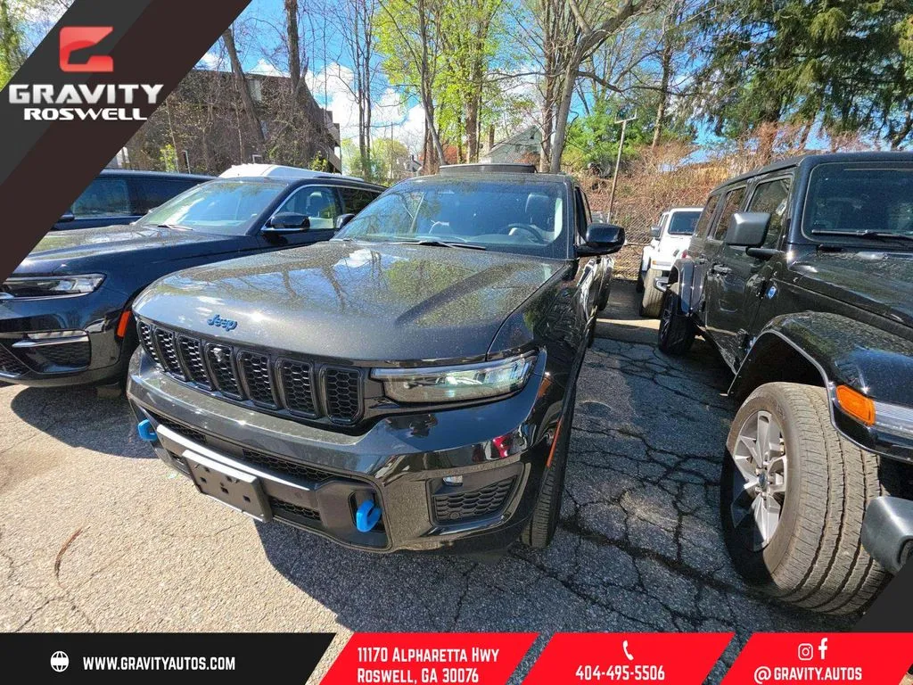 Green 2023 Jeep Grand Cherokee 4xe for sale in Roswell, GA