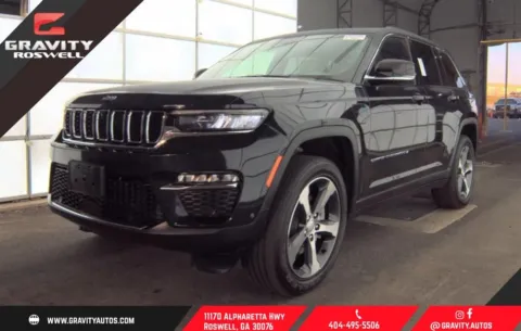 Blue 2023 Jeep Grand Cherokee 4xe for sale in Roswell, GA