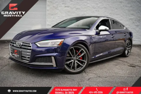 Blue 2019 Audi S5 Sportback Premium Plus for sale in Roswell, GA