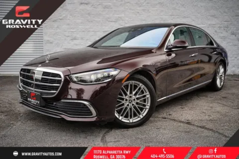 Red 2022 Mercedes-Benz S-Class S 580 for sale in Roswell, GA