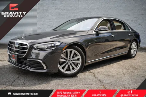 Black 2022 Mercedes-Benz S-Class S 500 for sale in Roswell, GA
