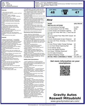 Another view of 2025 Toyota Camry SE for sale in Roswell, GA at Gravity Autos Roswell