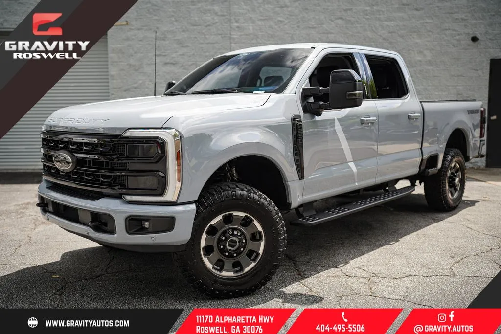 Gray 2024 Ford F-250SD Lariat for sale in Roswell, GA