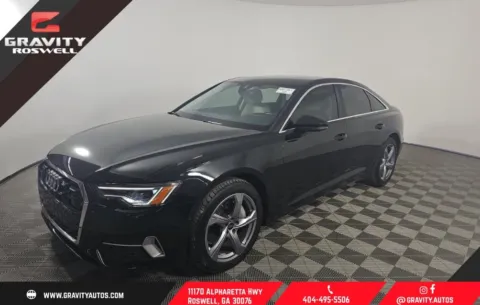 Black 2024 Audi A6 quattro Premium 45 TFSI for sale in Roswell, GA