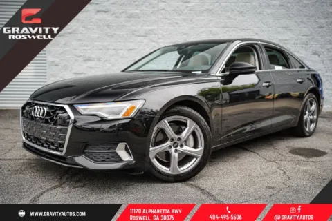 Black 2024 Audi A6 quattro Premium 45 TFSI for sale in Roswell, GA