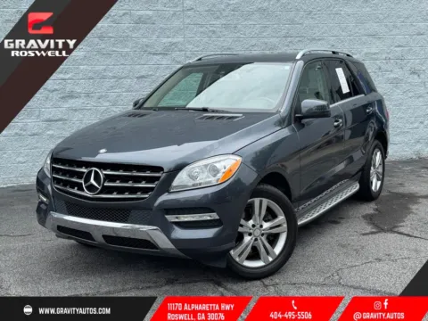 Black 2015 Mercedes-Benz M-Class ML 350 for sale in Roswell, GA